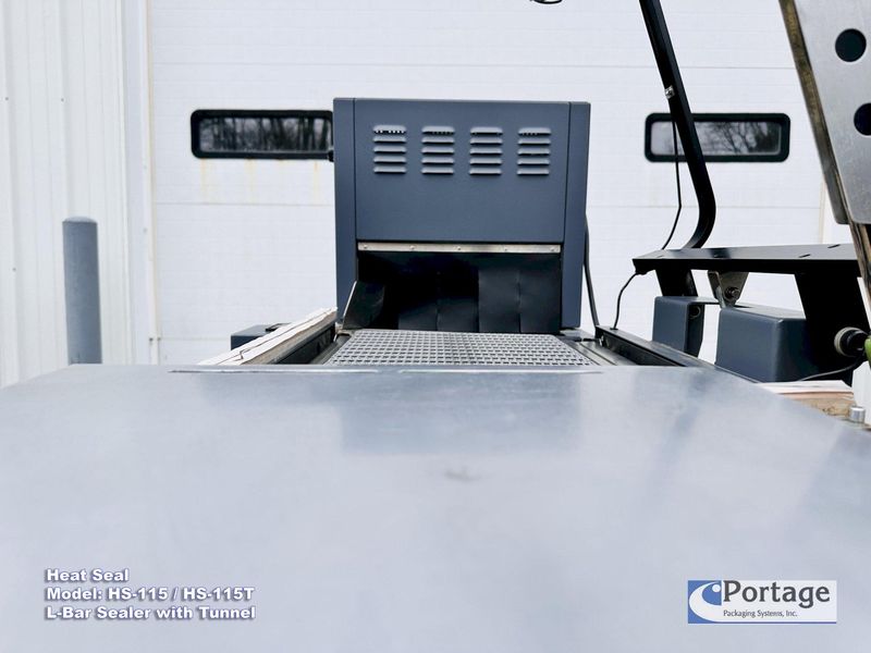 HEAT SEAL Model: HS-115 & HS-115T  ||  Combination L-Bar Sealer & Heat Tunnel