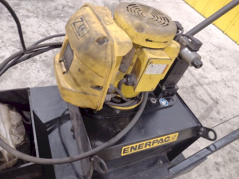 50 TON ENERPAC HYDRAULIC H-FRAME PRESS: STOCK #22364