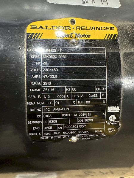 65 GPM X 3 HP LAKOS FILTRATION PUMP & STRAINER: STOCK #21909