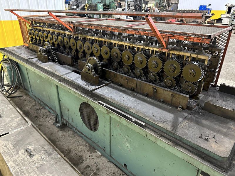 20 STAND X 1.5' X 10" RS CONTOUR ROLLFORMER WITH AMS CONTROLS: STOCK #21331