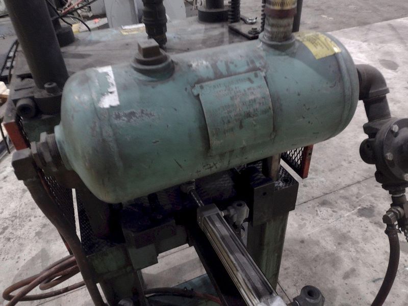 12 TON AIRAM 4-POST PNEUMATIC CUTOFF PRESS, 1" STROKE: STOCK #21330