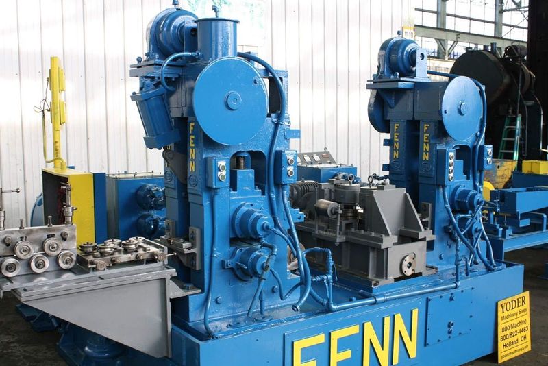 FENN #082-082 (2) STAND TANDEM WIRE FLATTENING MILL: STOCK #65774