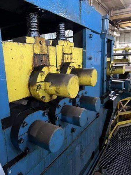 72" x .200" x 50,000# Voss cut to length line, Stock# 10962