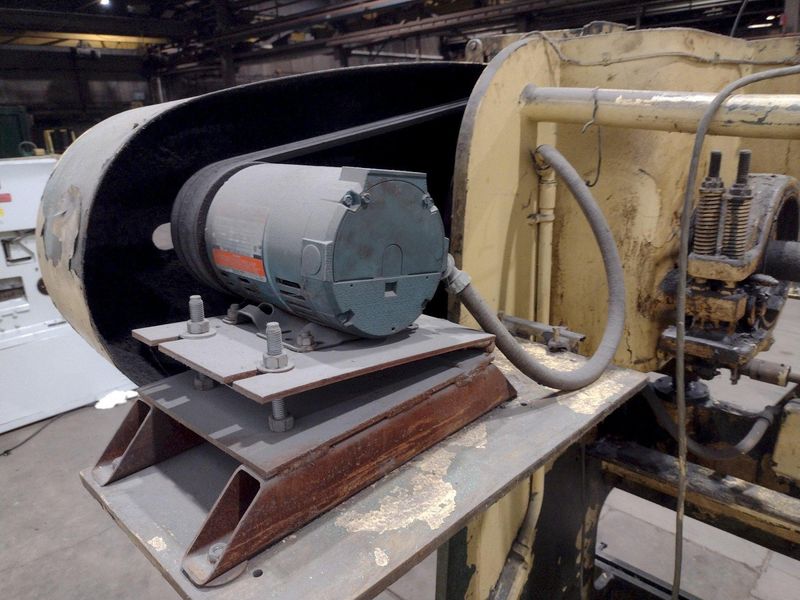 45 TON X 6' CHICAGO D&K MODEL #56-A MECHANICAL PRESS BRAKE WITH CNC BACK GAUGE: STOCK #19652