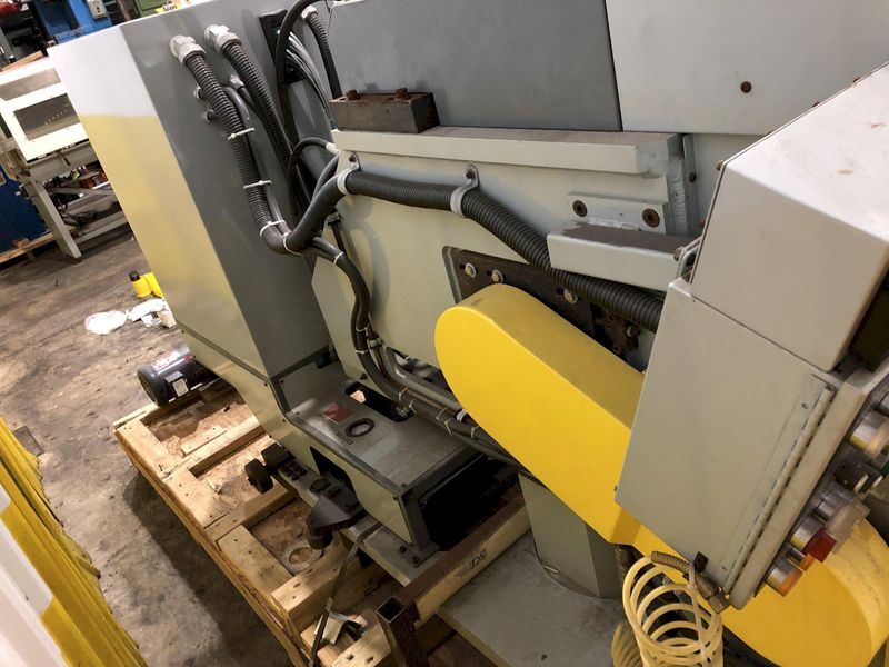 25 HP SERVO DRIVEN KRC PORTABLE CNC DRILL, TAP & REAMING MACHINE WITH FANUC CONTROLS: STOCK #174