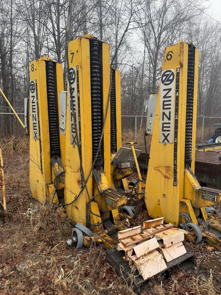 (4)  ZENEX CORPORATION MODEL RTS-3000 PORTABLE ELECTRIC POWER VEHICLE LIFT JACKS: STOCK #17222