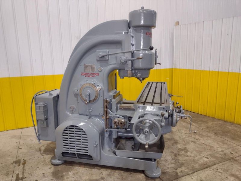15 HP KEARNEY & TRECKER MODEL #4CH VERTICAL MILL: STOCK #22776