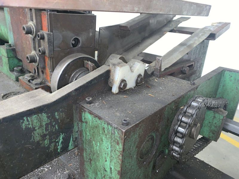 2" X 10' LEMONT MODEL 54557M DOUBLE END TUBE DE-DIMPLER: STOCK #11894