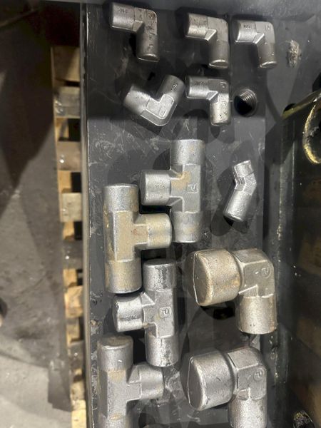 2013 - 800 TON MACRODYNE PRESS & BILLET HEATING INDUCTION SERVICES FORGING SYSTEM: STOCK #20205