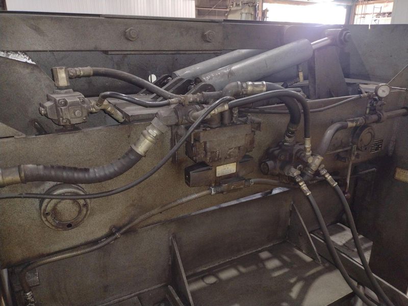 6' x 3/8" HTC MODEL #375-6S HYDRAULIC SHEAR: STOCK #21236