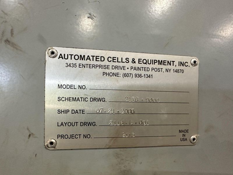 2008 FANUC MODEL #M-16iB20 PICK & PLACE ROBOT WITH FANUC R-30IA CONTROLLER: STOCK #20849
