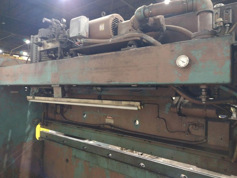 160 TON X 12' WYSONG MODEL 160-12 HYDRAULIC PRESS BRAKE: STOCK #10066