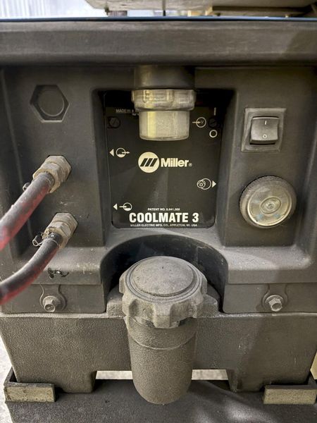 144" GOURAN / LINDE SEAM WELDER WITH MILLER INVISION #456P POWER SUPPLY: STOCK #22514