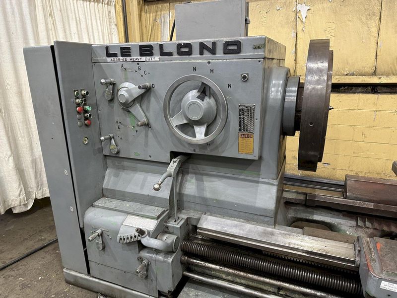 54" X 84" LEBLOND MODEL 4025-42NK HEAVY-DUTY LATHE: STOCK #77583
