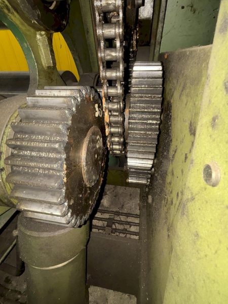 12' X 1/4" ROUNDO MODEL #PS-205 DOUBLE PINCH HYDRAULIC 3 ROLL PLATE ROLL: STOCK #23118