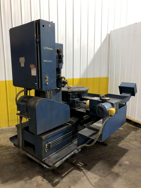 9" WIDE X 30" TABLE SUNDSTRAND VERTICAL BELT ROTARY TABLE "TIP" GRINDER: STOCK #18229