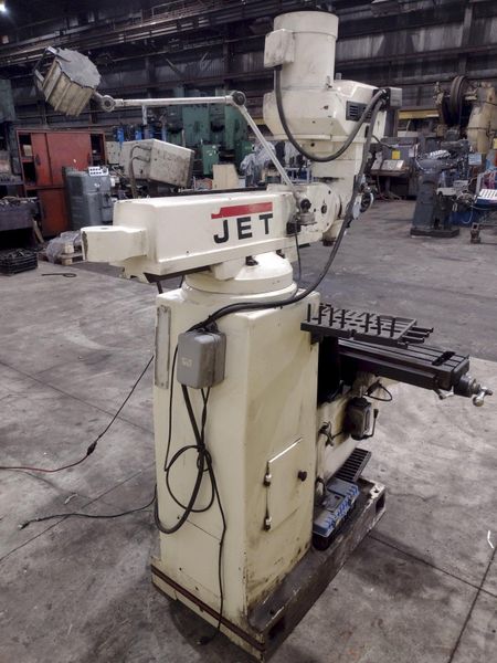 3 HP JET MODEL #JTM-1054 VERTICAL RAM TYPE MILL: STOCK #22336