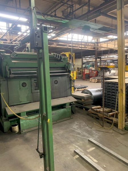 20,000# X 74" X .125" MINSTER Servo Feedline