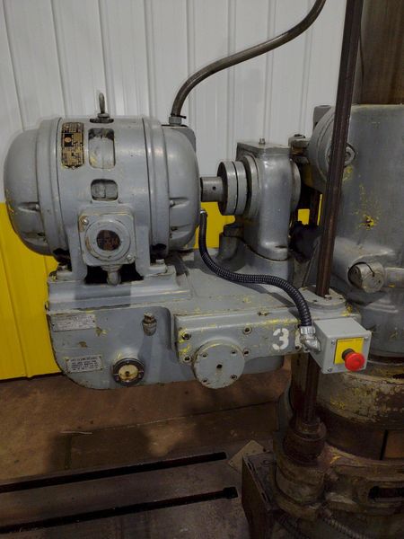 4' X 11" CARLTON MODEL #1A RADIAL ARM DRILL PRESS: STOCK #18320