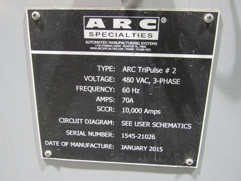 USED, 42' TRIPULSE DUAL HOT WIRE GTAW PIPE CLADDING SYSTEM