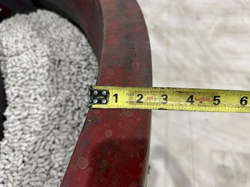 12 FT HAMMOND ROTO-FINISH MODEL #ST-12 ROTARY BOWL VIBRATORY PARTS DEBURRING FINISHER: STOCK #20