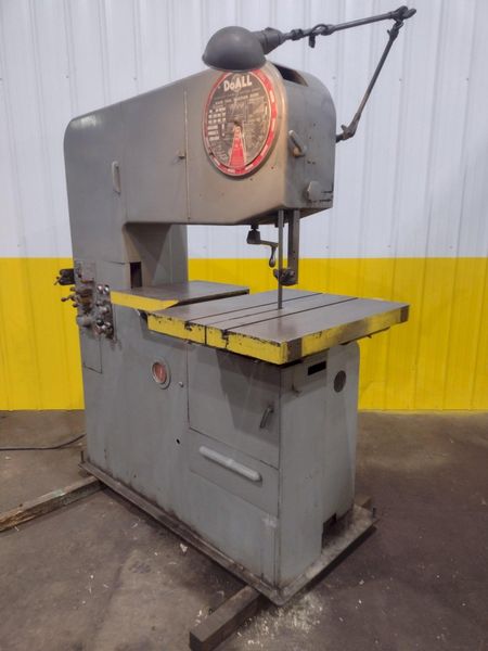 36" DOALL MODEL #3612H VERTICAL BANDSAW: STOCK #19728