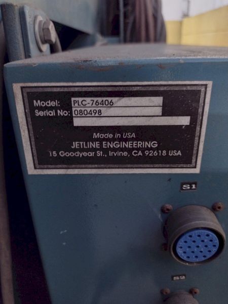 4" TUBE JETLINE MODEL #PLC-76406 AUTOMATIC PIPE & TUBE WELDING MACHINE: STOCK #17072