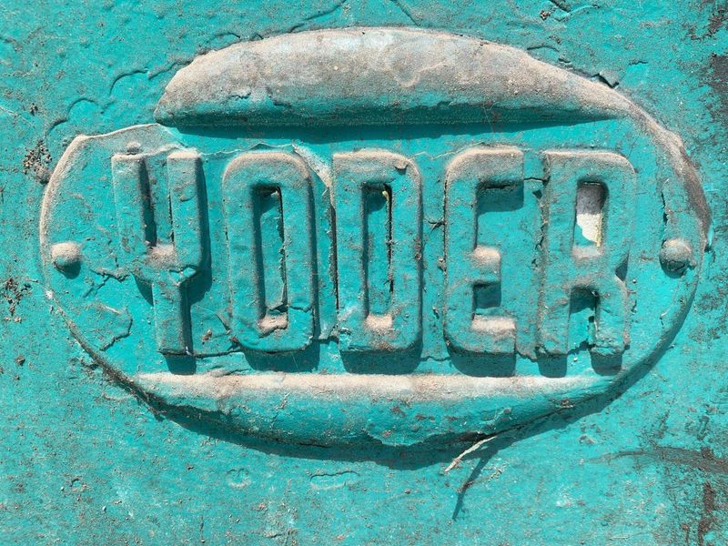 20,000 LB X 30" X .500" YODER COIL CRADLE & STRAIGHTENER FEED LINE: STOCK #13050