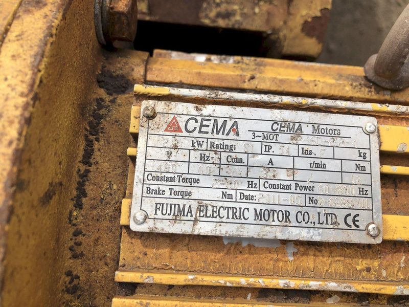 60 TON WELDWIRE MODEL #WER-60 POWERED TANK TURNING ROLLS WITH IDLER: STOCK #16906