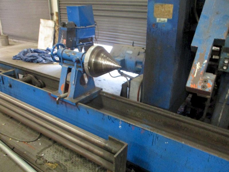 24" X 10" FARREL 4-ROLL "INVERTED L" RUBBER CALENDER ROLLING MILL WITH PAYOFF: STOCK #17226
