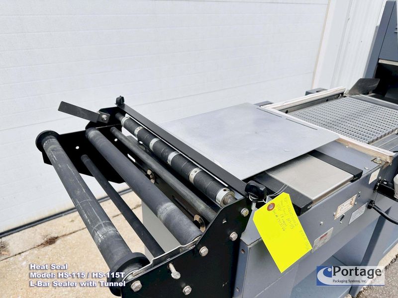 HEAT SEAL Model: HS-115 & HS-115T  ||  Combination L-Bar Sealer & Heat Tunnel