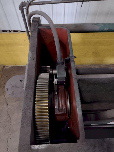 90 TON X 10' CHICAGO D&K MODEL #810-L MECHANICAL BRAKE WITH AIR CLUTCH: STOCK 16343