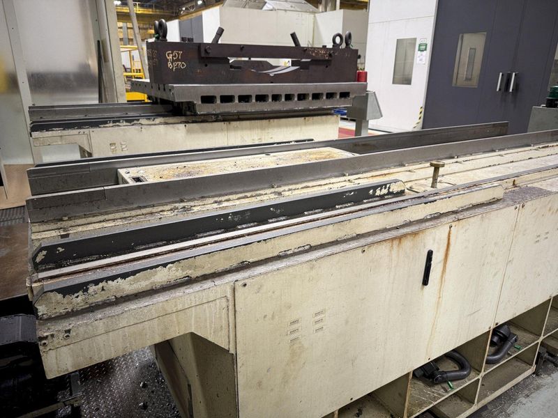 Used, 6" Giddings & Lewis CNC Table Type Horizontal Boring Mill
