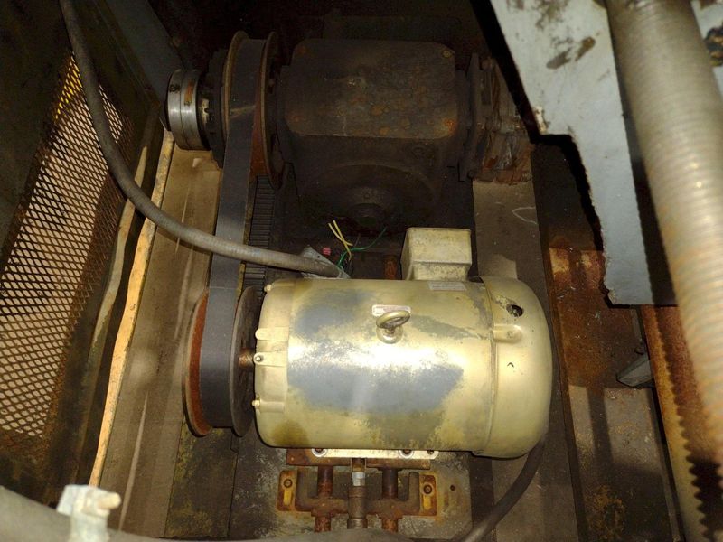 10,000 LB X 24" WIDE X .187" AIR FEEDS COIL CRADLE STRAIGHTENER / UNCOILER: STOCK 17042