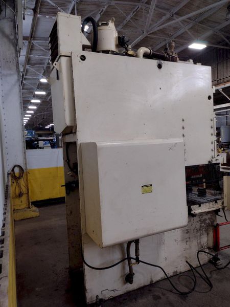 110 TON CINCINNATI MODEL #110 OBS HYDRAULIC C-FRAME PRESS, 10" STROKE: STOCK 15962