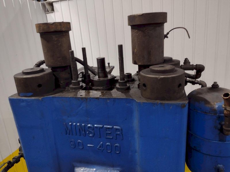 400 TON MINSTER MODEL #90-400 KNUCKLE JOINT PRESS 4.5" STROKE: STOCK #23670