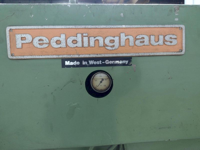 66 TON PEDDINGHAUS MODEL #66/110 PEDDIMASTER HYDRAULIC IRONWORKER: STOCK #22239