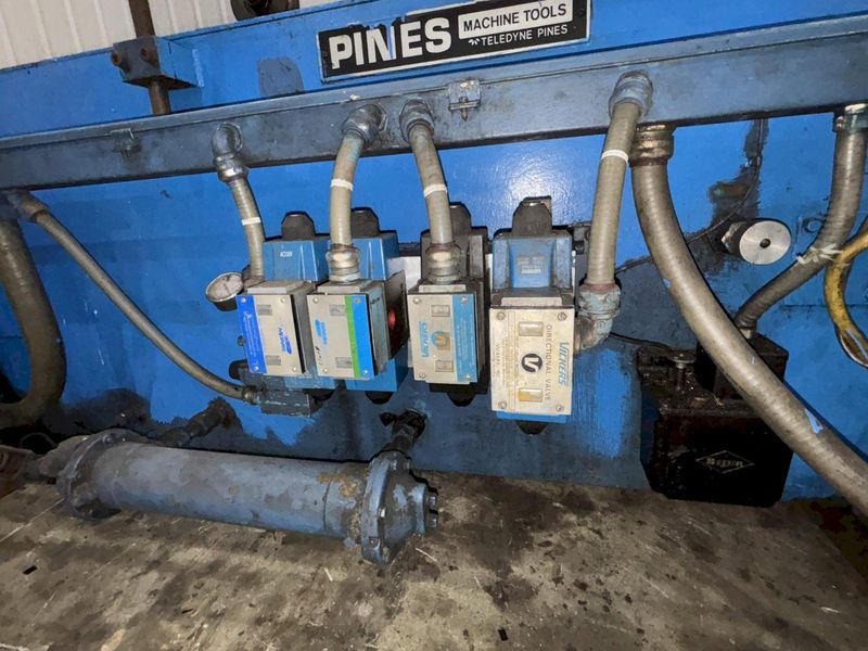 1.25" PINES MODEL #1-1/4 HIGH SPEED  ROTARY HYDRAULIC BAR, TUBE & PIPE BENDER, DIAL A BEND V CON
