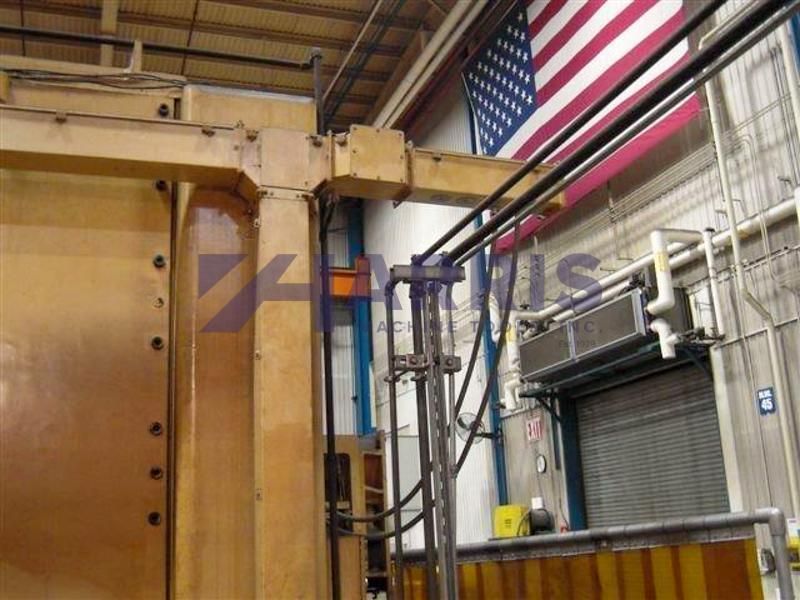 124" Bullard Dyn-au-tape 2 Axis CNC Vertical Boring Mill with Fanuc 15TT Control