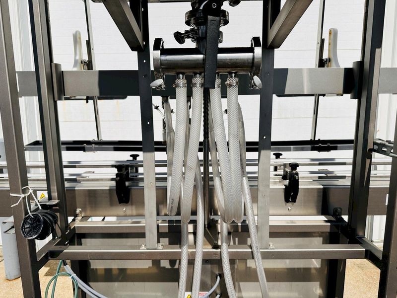 Cozzoli IFLM Four Headed Filler ||  Inline Fill-To-Level  ||  Manual Filler