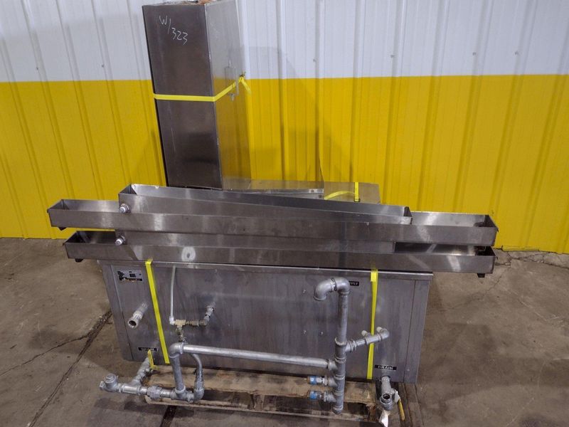 EXTRUDE HONE / SURFTRAN MODEL #STR-1 HIGH PRESSURE WASHER & DEBURRING SYSTEM : STOCK #19381