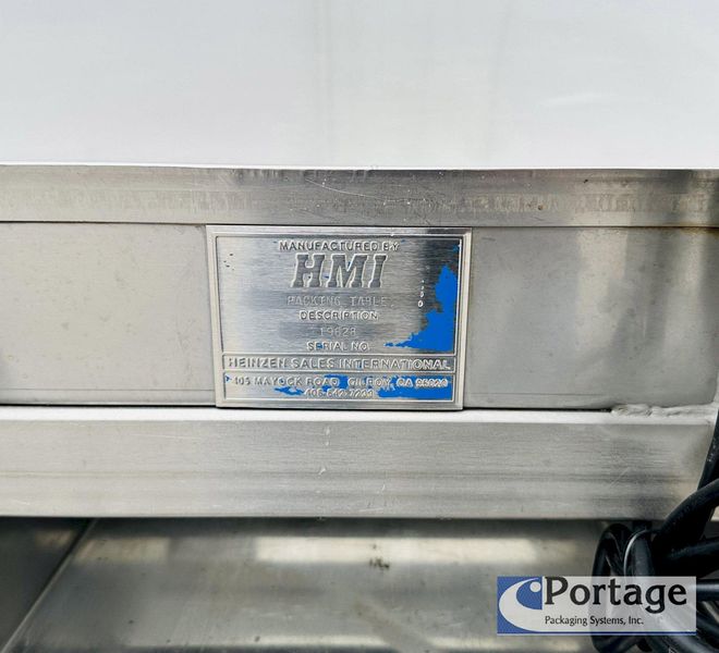 Heinzen Manufacturing  |  2720 Manual Produce Packing Table w/ Dual Scales