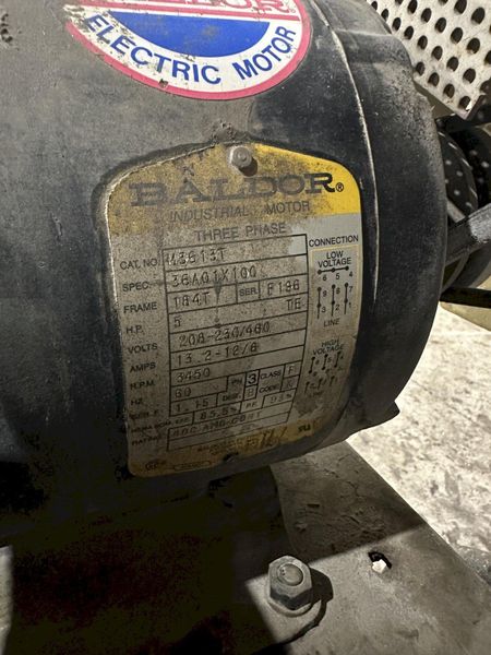 13" WIDE X 15 HP GOFF MODEL #15E13 PORTABLE SURFACE & FLOOR SHOT BLASTER & DUST COLLECTOR: STOCK