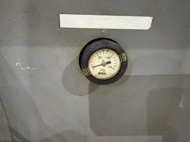 144" GOURAN / LINDE SEAM WELDER WITH MILLER INVISION #456P POWER SUPPLY: STOCK #22514