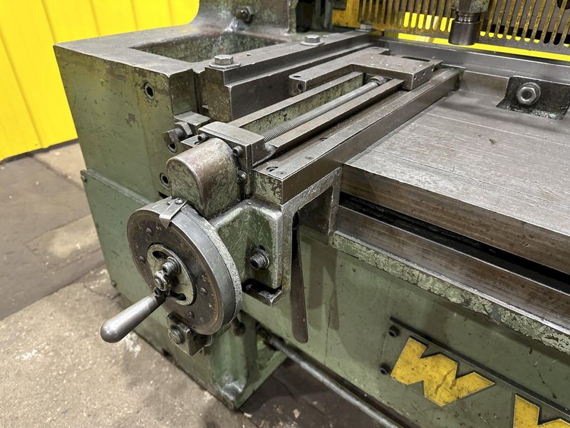 4' x 3/16" WYSONG MODEL #748 MECHANICAL POWER SHEAR: STOCK #19041