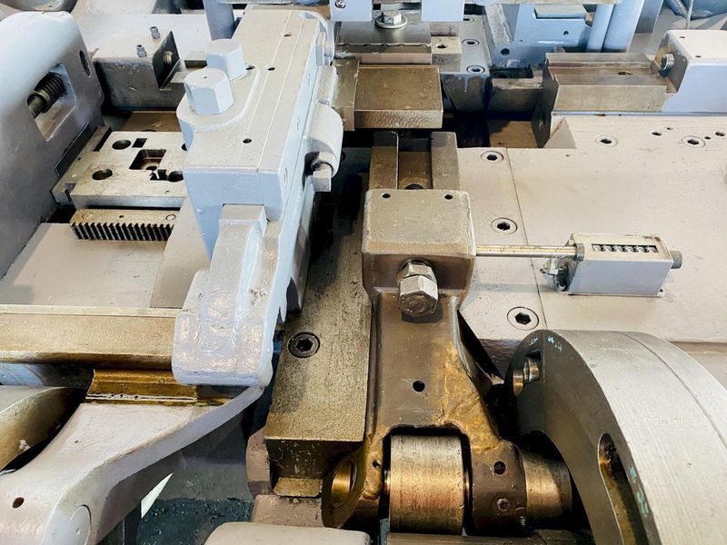 1/2" X 24" US BAIRD MODEL #8 4-SLIDE WIRE FORMING MACHINE: STOCK #10486