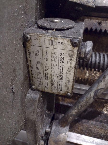 13" X 50" CLAUSING COLCHESTER MODEL #13 ENGINE LATHE 1.65" HOLE: STOCK #23357