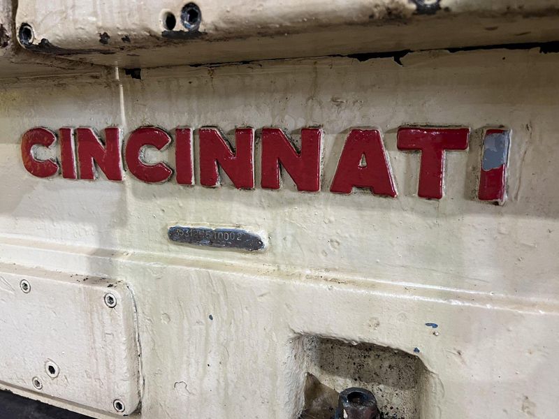 10" X 96" CINCINNATI PLAIN CYLINDRICAL GRINDER:  STOCK 18585