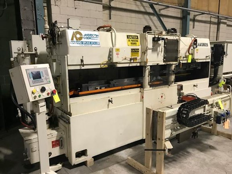 No. 350S Anderson Cook Spline Roller, 48", New 2004, Siemens Ctrl, 40 HP Motor