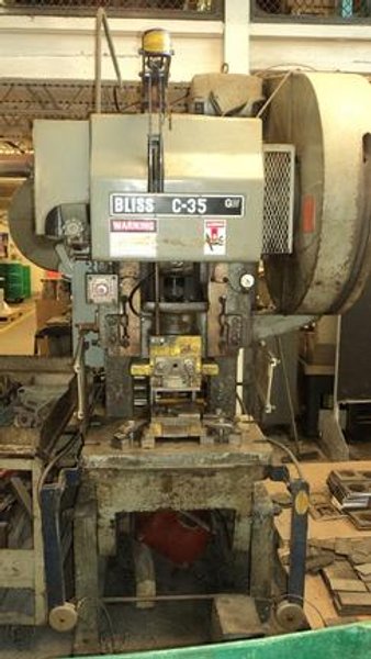 35 Ton Bilss C35, 26-1/2" X 17" Bed, 1970, #16925